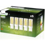 Lumiled 5x LED žárovka G9 CAPSULE 5W = 40W 460lm 4000K Neutrálni bílá 360° – Sleviste.cz