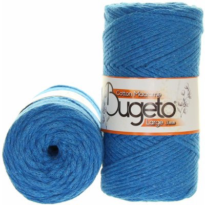 Bugeto Cotton Macrame Large 3mm modrá 606 – Hledejceny.cz
