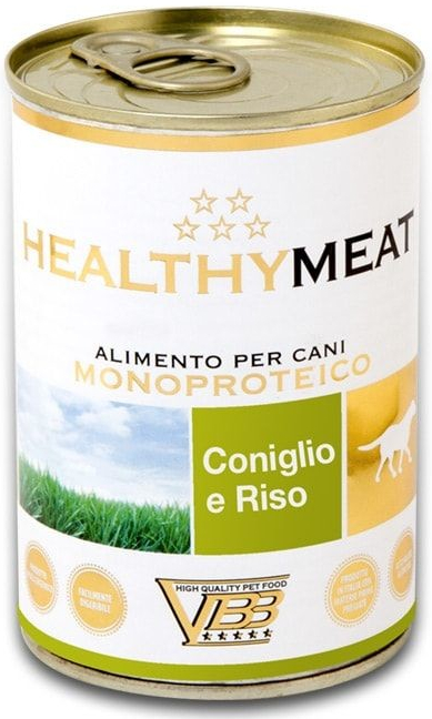 HealthyMeat Adult monoprotein králík a rýže 400 g
