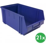 Artplast Plastové boxy 205 x 335 x 149 cm modré – Zboží Dáma