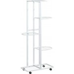 HangarStore Stojan na rostliny 343118 bílý železo – Zboží Dáma