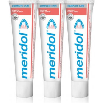 Meridol Complete Care Sensitive Gums & Teeth 3 x 75 ml