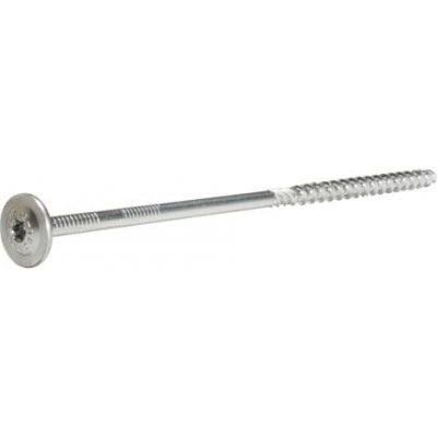 HPM TEC RAPI-TEC SK 8,0x50/32 - stavební vrut do dřeva, polozávit, pozink, talířová hlava, TORX T40 – Hledejceny.cz