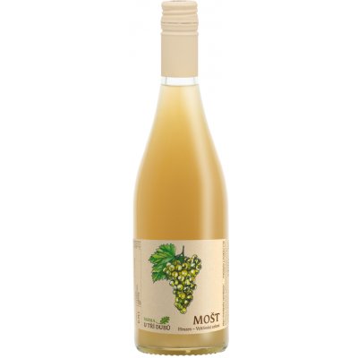 Farma u tří Dubů Hroznový mošt Veltlínské zelené 750 ml – Sleviste.cz