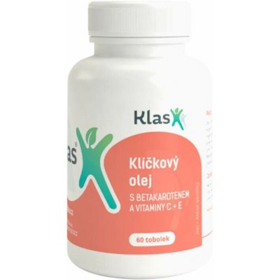 Unios Klas Klíčkový olej s betakaroten a vit. C+E 60 tablet – Hledejceny.cz