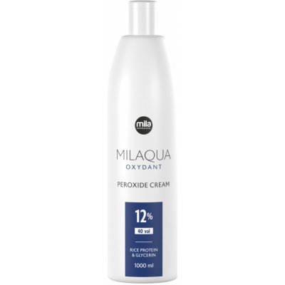 Mila Hair Cosmetics Milaqua 12% oxidační krémová emulze 1000 ml – Zboží Dáma