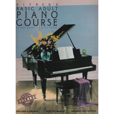 Alfred's Basic Adult Piano Course Lesson Book 3 - klavír – Zboží Mobilmania