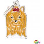 My Family YORKSHIRE gravírovateľný přívěsek 2,9 x 2 cm – Hledejceny.cz