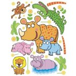 AG Design K 1051 Samolepka na zeď Džungle 65 x 85 cm – Sleviste.cz