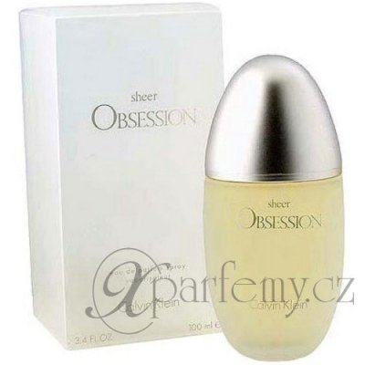 Calvin Klein Obsession Sheer parfémovaná voda dámská 100 ml