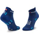 Compressport Pro Racing Socks V4.0 Run Low XU00047B_533 Tmavomodrá