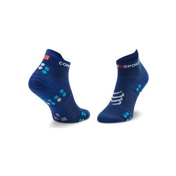 Compressport Pro Racing Socks V4.0 Run Low XU00047B_533 Tmavomodrá