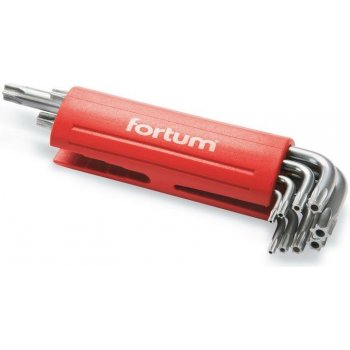Fortum Imbusové klíče TORX vrtané 9ks
