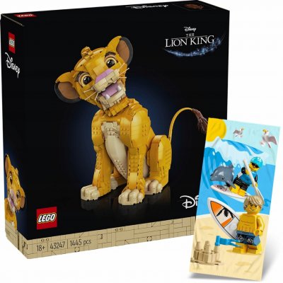 LEGO® Disney 43247 Mladý Simba z Levieho kráľa – Zboží Živě