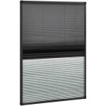 Greatstore Plisovaná pro okna se zástěnou hliník 80 x 120 cm – Hledejceny.cz