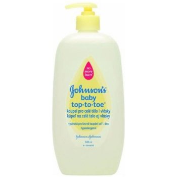 JOHNSON`S Baby Mycí gel pro tělo a vlasy Top-to-Toe Wash 500 ml