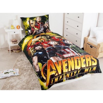 Jerry Fabrics Povlečení Avengers Infinity War 140x200 70x90 od 573 Kč -  Heureka.cz
