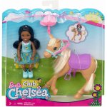 Mattel Barbie Chelsea s poníkem FRL84 – Zboží Dáma