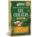 Krekry a snacky Lifefood Life crackers Rozmarýnové Raw Bio 90 g