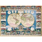 Clementoni Stará mapa 1500 dílků – Zboží Mobilmania
