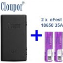 Cloupor GT 80W MOD KIT 2x18650 black 2500mAh