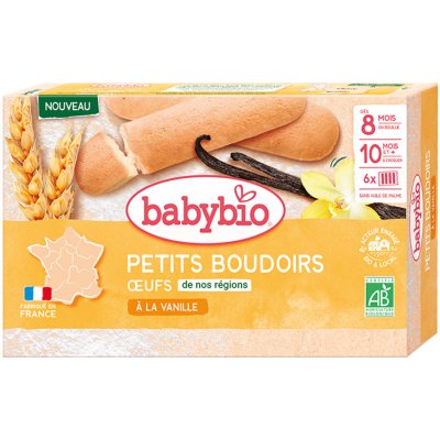 Babybio Vanilkové piškoty 120 g – Zboží Dáma