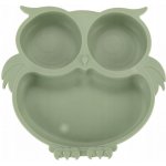KIK Silikónový riad pre deti sada sova vojenská zelená 8 ks – Zboží Mobilmania