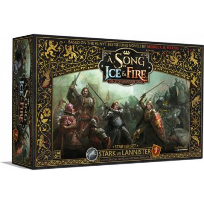 Cool Mini Or Not A Song of Ice And Fire Stark vs Lannister Starter Set – Zboží Mobilmania