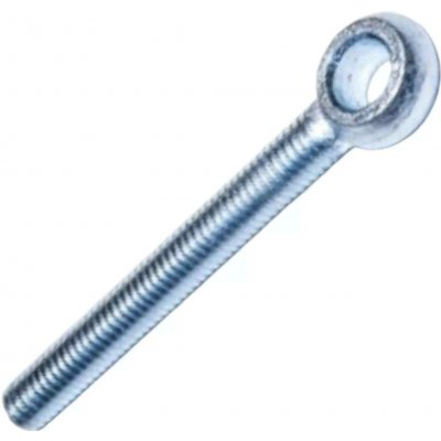 Šroub s okem M8 x 80 mm, bílý zinek, DIN 444LB – Sleviste.cz