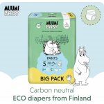 Muumi Baby Pants 5 Maxi+ 10-15 kg kalhotkové eko 54 ks – Zbozi.Blesk.cz