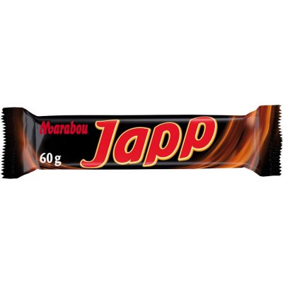 Marabou Japp čokoládová tyčinka s jemnou karamelovou náplní 60 g – Zboží Dáma