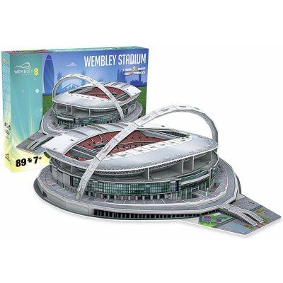 Nanostad 3D puzzle fotbalový stadion UK Wembley 89 ks – Zbozi.Blesk.cz