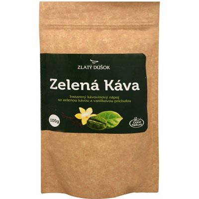 Good Nature Zelená Káva s vanilkou 100 g – Zboží Mobilmania