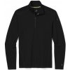 Pánské sportovní tričko Smartwool merino 250 BASELAYER 1/4 ZIP BOXED black černá černá