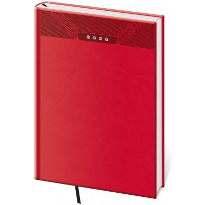 Helma 365 Print Classic A5 Týdenní 2026 červený – Zboží Živě
