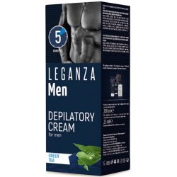 Leganza Depilační sada s Zelený čaj 225 ml