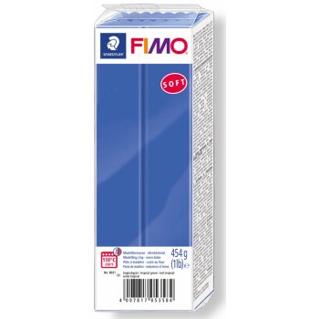 FIMO soft tmavě modrá 454 g blok