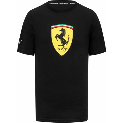 Ferrari triko SF CLASSIC Big Shield 23 black – Sleviste.cz