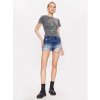 Dámské šortky BDG Urban Outfitters Džínové šortky BDG ALINE SHORT RIPS 76831809 Modrá