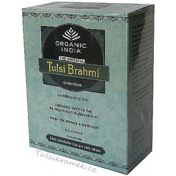 Organic India Tulsi Brahmi Tea sypaný čaj 50 g