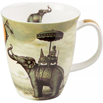 Bone China TeaLogic Sepia Elephant Fine porcelánový hrnek slon 400 ml