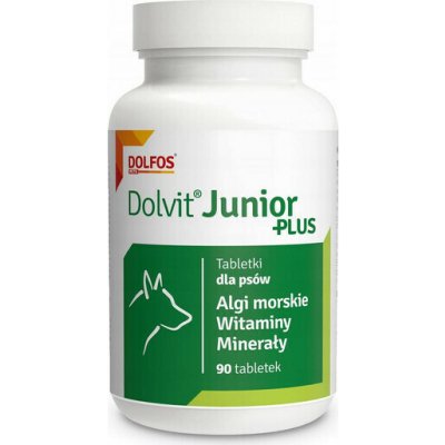 Dolfos Dolvit Junior Plus vitamíny pro štěňata a mladé psy 90 tablet – Hledejceny.cz