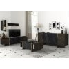 Obývací stěna Hanah Home Living Room Furniture Set Veyron Set 2 Black Gold