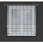 Dekorační žakárová záclona s lurexem s řasící páskou MIMOSA 140 bílá 300x140 cm MyBestHome – Zboží Mobilmania