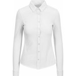 So Denim dámská košile z piqué úpletu Anna bílá – Zboží Dáma