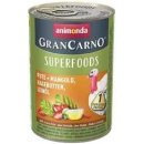 Animonda Gran Carno Superfoods krůta mangold šípky lněný olej 400 g