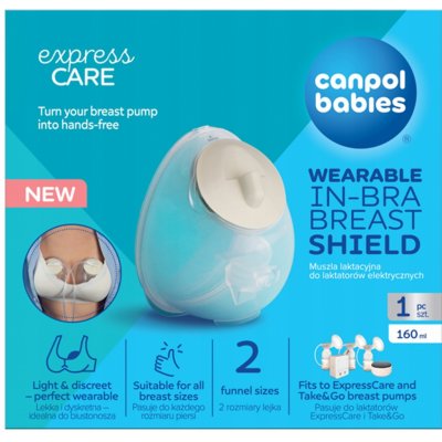 Canpol babies Trychtýř do podprsenky k odsávačkám Take&Go a ExpressCare – Zboží Dáma