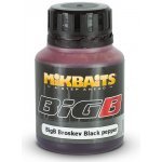 MikBaits Dip BigB Broskev Black Pepper 125 ml – Zboží Mobilmania