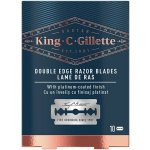 Gillette King C. Double Edge žiletky 10 ks – Sleviste.cz