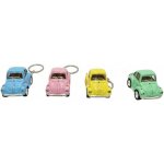 Přívěsek na klíče Volkswagen Beetle kov, zpětný chod, 4barvy 5cm – Hledejceny.cz